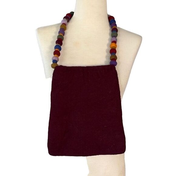 NWT Rising Tide Felted Wool Felt Purse Handmade - Picture 2 of 6